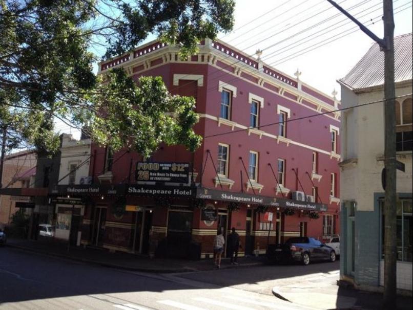 فندق شيكسبير Surry Hills المظهر الخارجي الصورة